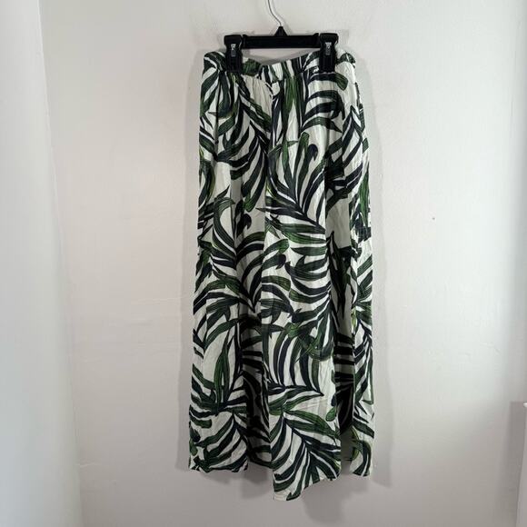 Show Me Your Mumu Gracias Gaucho Pant Peruvian Palm Breeze Cropped Wide Leg XS - Picture 11 of 12